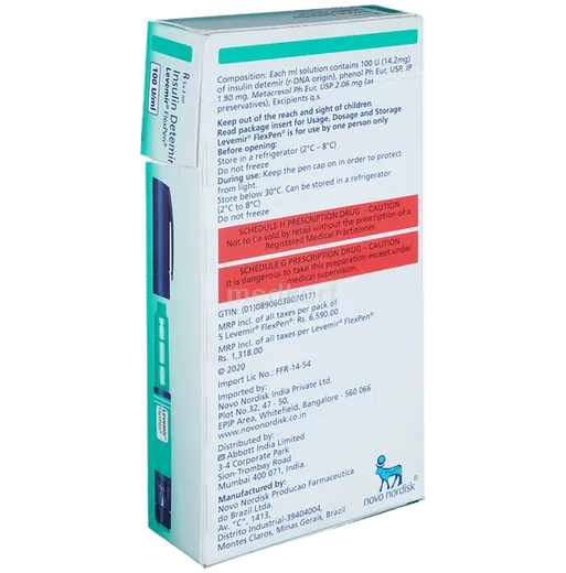 levemir flexipen 3 ml